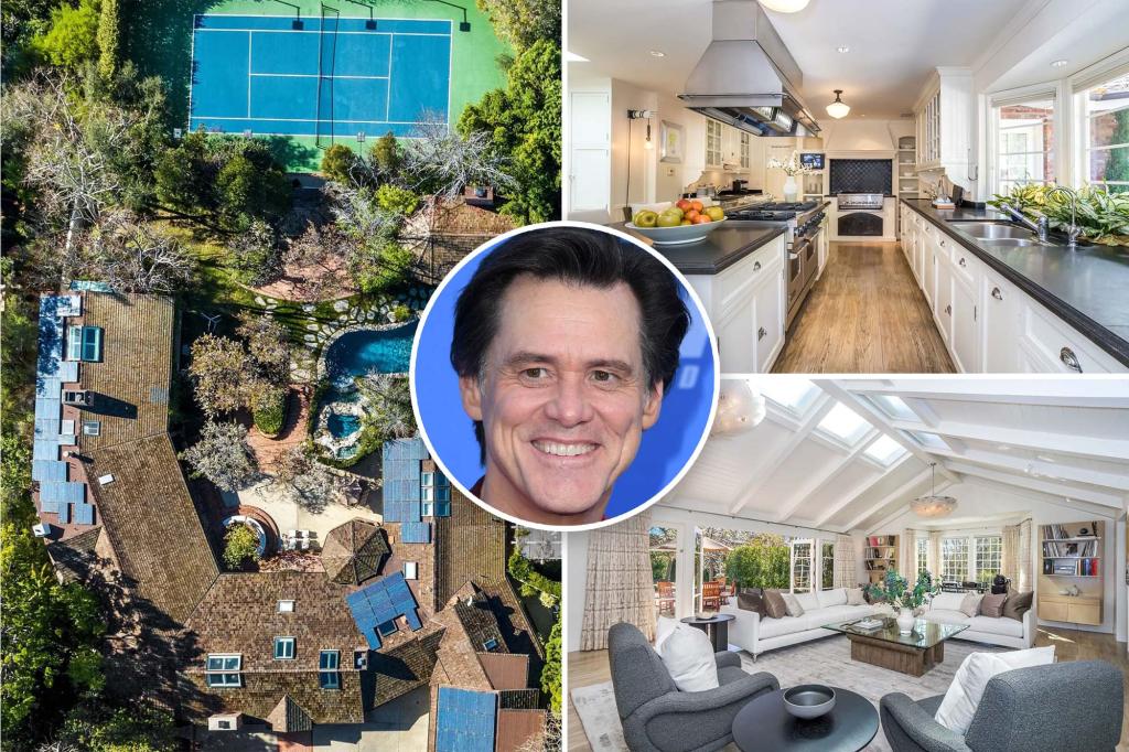 Exclusive | Jim Carrey's LA mansion sees fifth price cut amid slump in city luxury sales