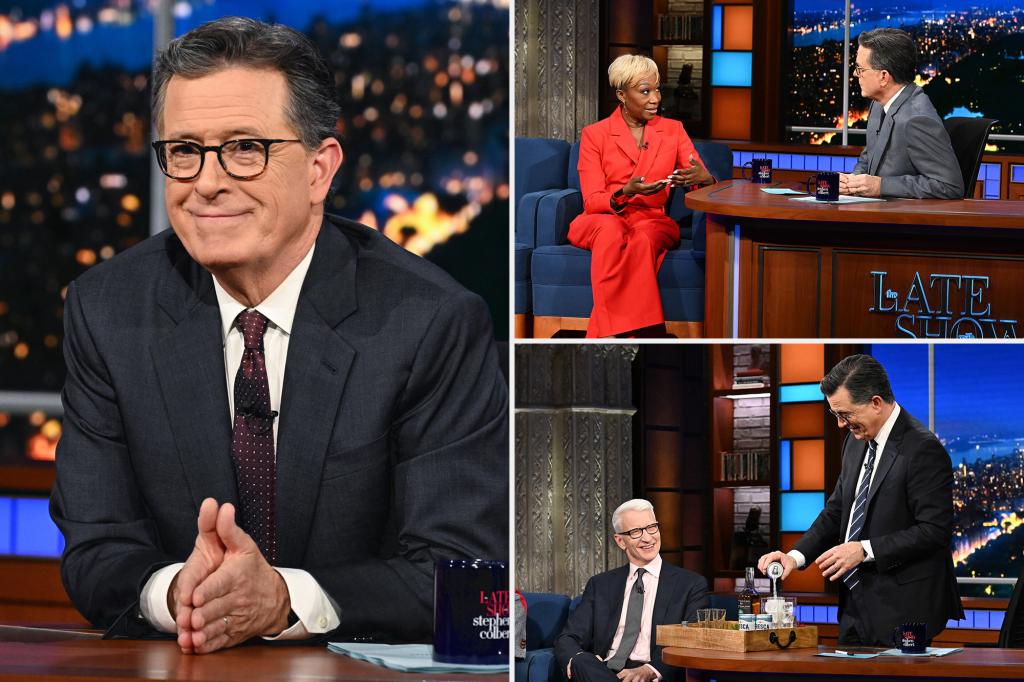 Stephen Colbert's 'Show Show' was a refuge for left -wing politicians and journalists