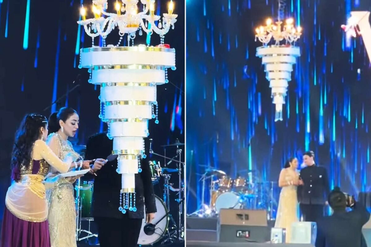 You Won’t Believe What’s Hanging Off This Viral 8 Layer Extravagant Cake!