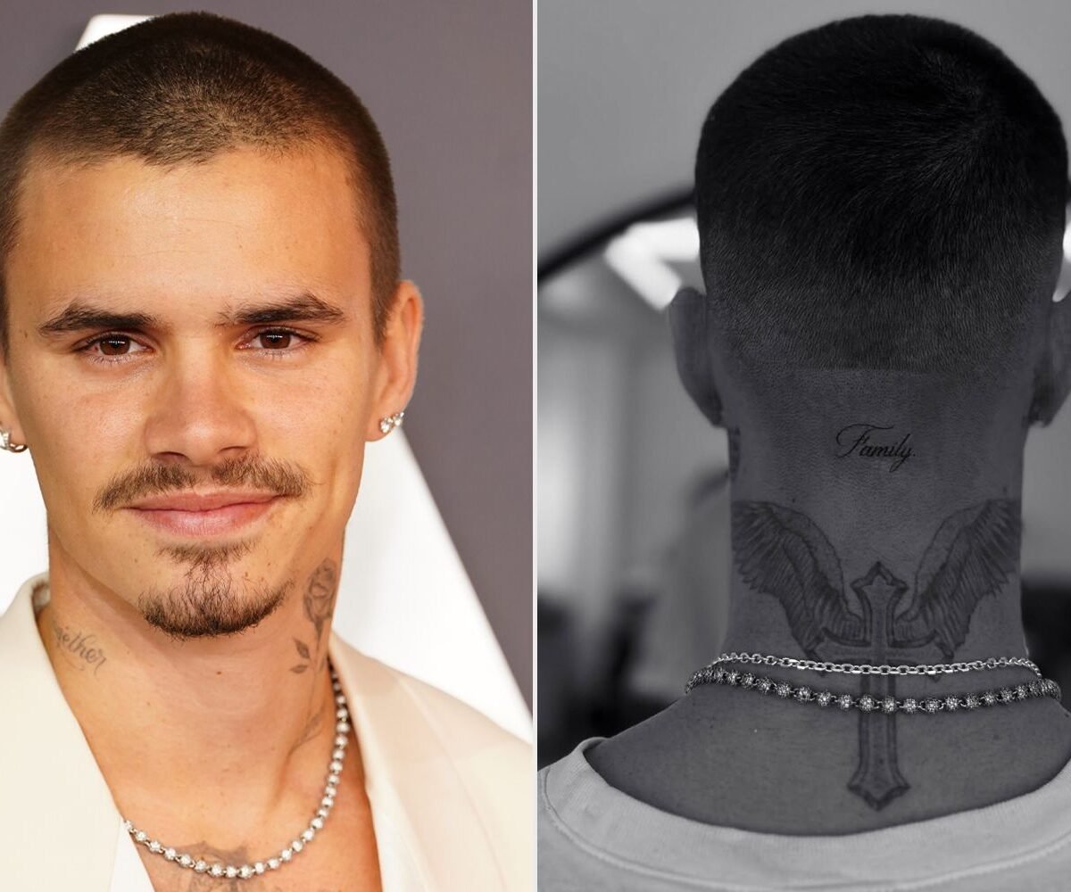 Did Romeo Beckham Just Drop His Biggest Tattoo Secret On Instagram? Hold