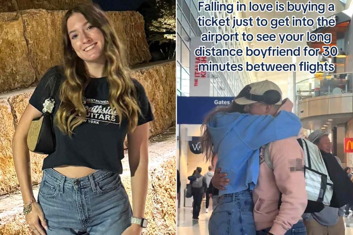 Is This The Ultimate Long Distance Relationship Airport Reunion Move? Sarah Young’s Story