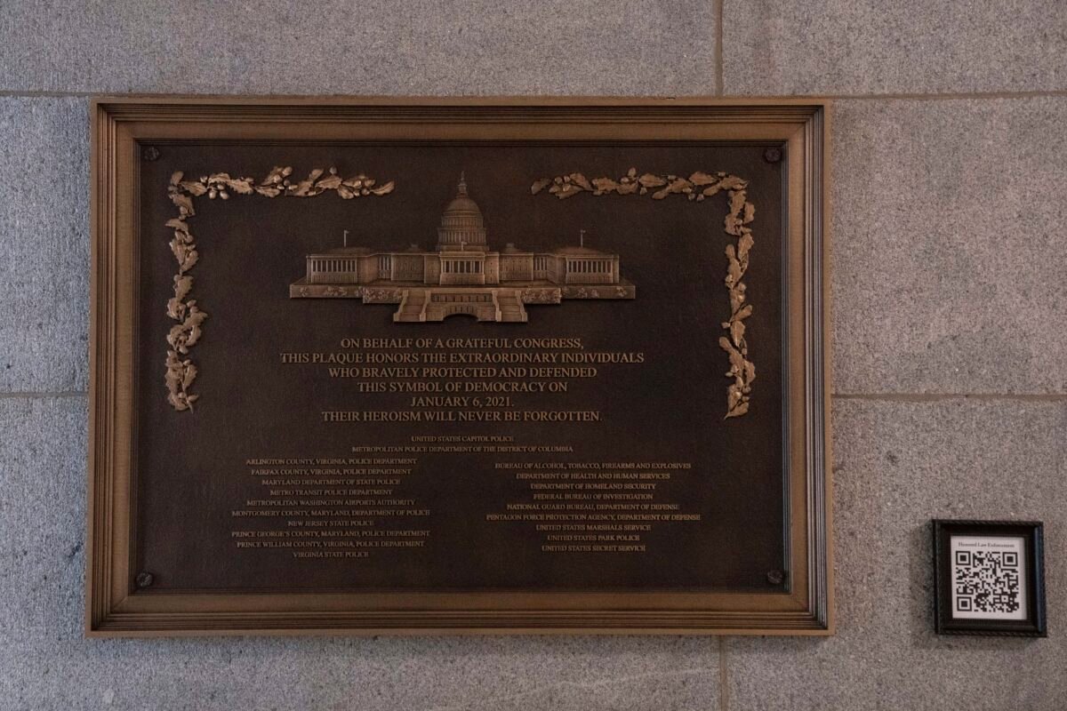 The Us Capitol Just Got A Chilling New Reminder Of Jan. 6.