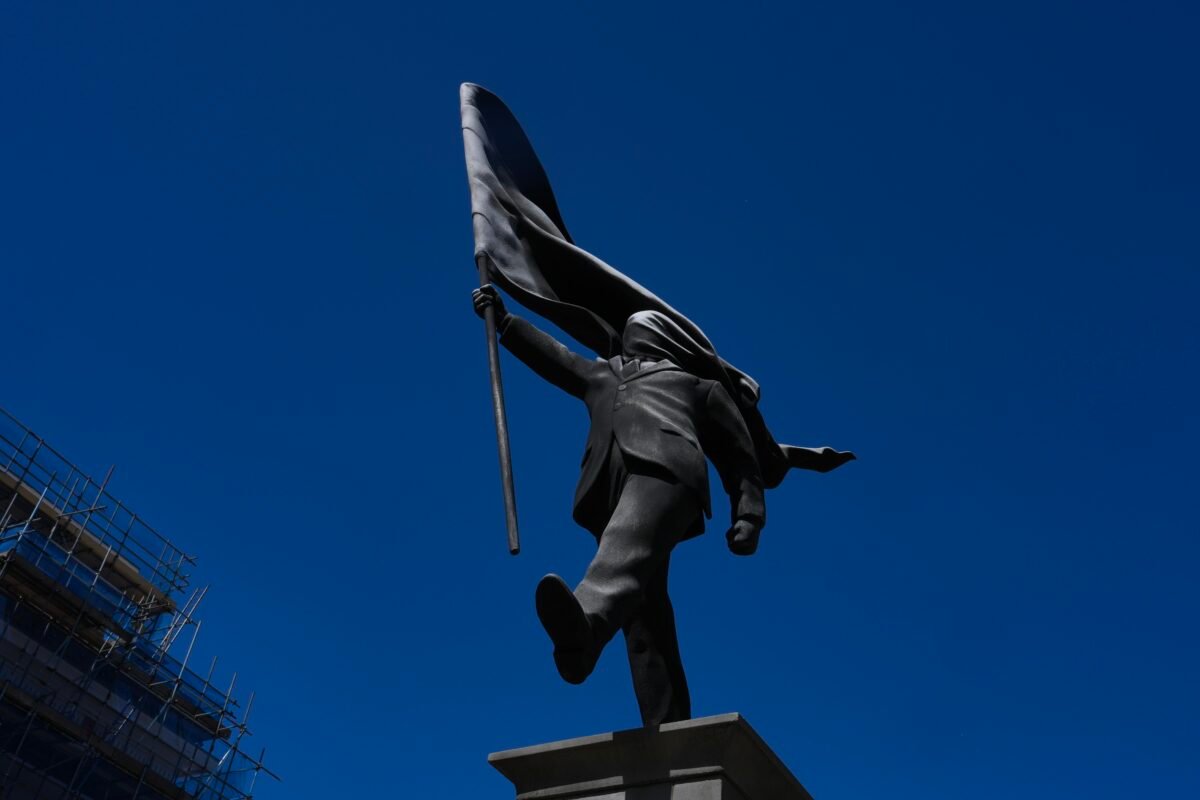 Waterloo Place Shocker: Is This Mysterious New Statue Blinding Us To The