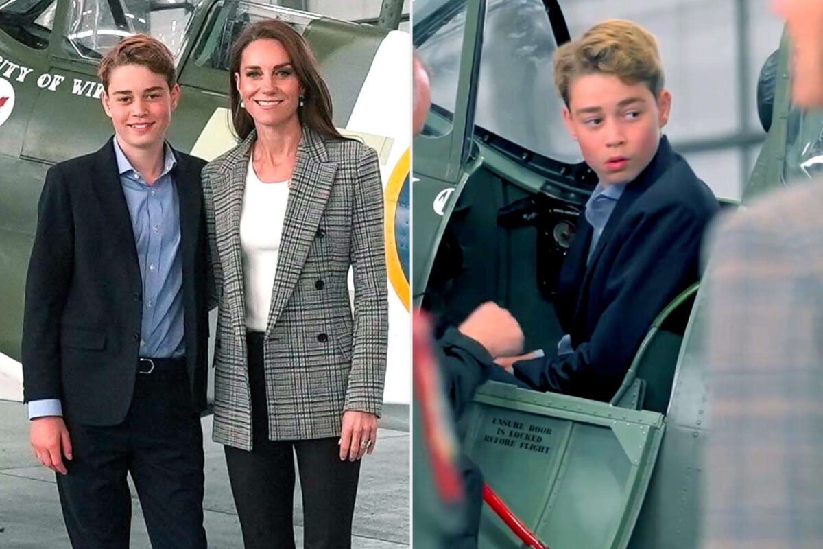 Is Prince George Headed For The Skies? Kate Middleton’s Armed Forces Day