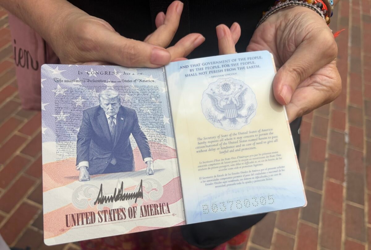Is This Exclusive Trump Branded Passport The Rarest Travel Document In America? Hold