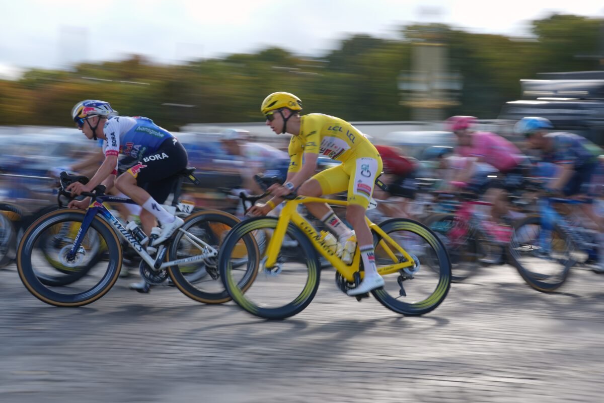 Did Wildfires Just Shut Down Parts Of France’s Iconic Cycling Race Finale?