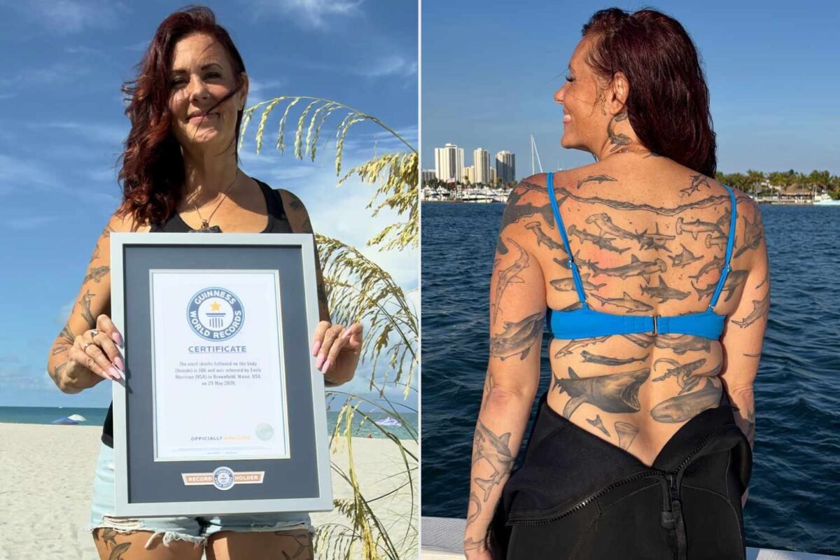 Is This Marine Biologist’s Extreme Shark Devotion The Wildest Tattoo Collection Ever?