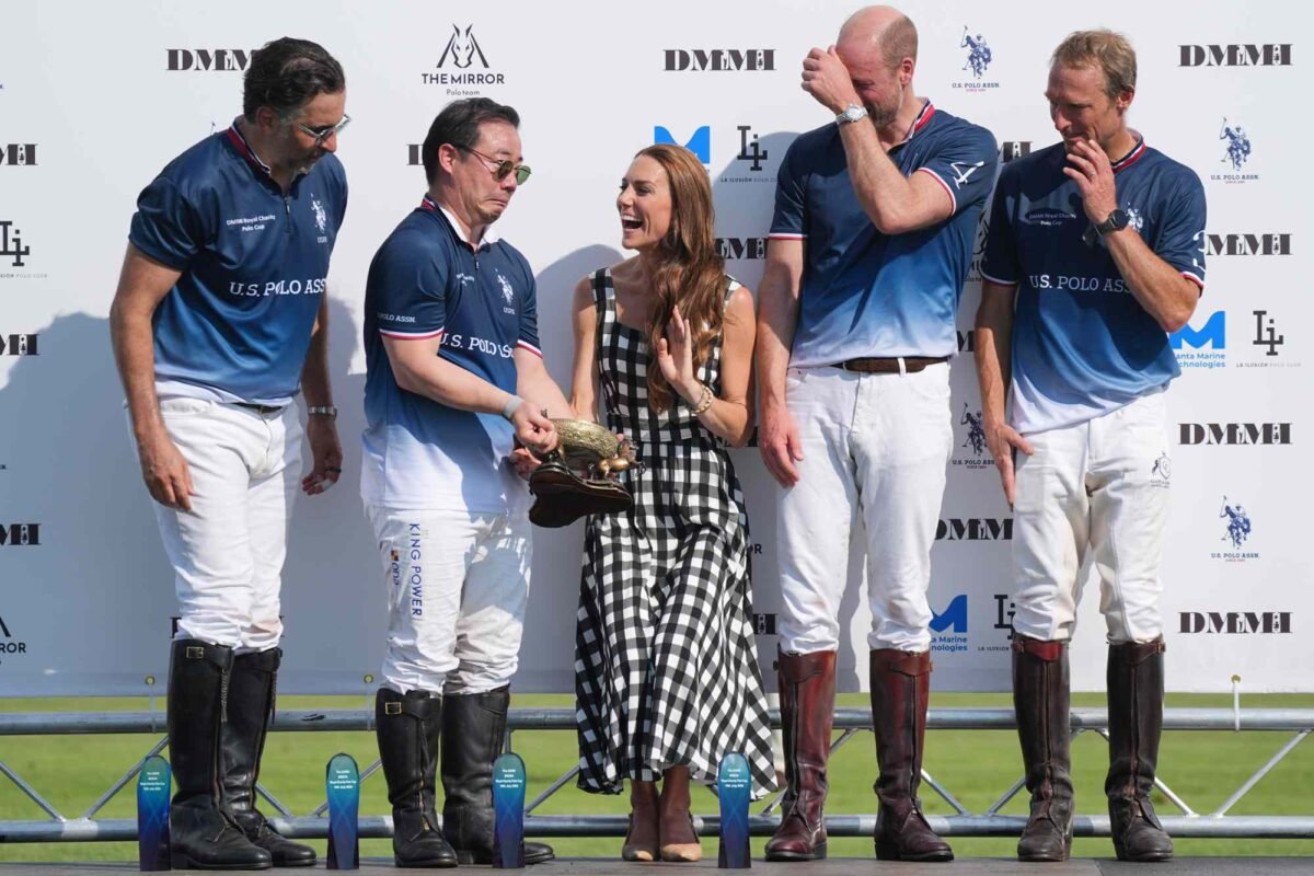Royal Nightmare Unfolds: Did This Player Nearly Drop Kate Middleton’s Priceless Trophy?!